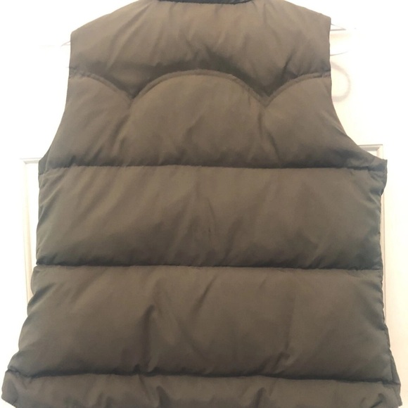 Reversible Pink & Brown Puffer Vest American Eagle - Picture 5 of 7